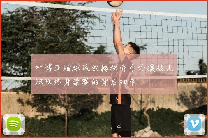 叶博亚赌球风波揭秘海牛外援被美职联终身禁赛的背后细节